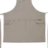 5 Pocket Slim Fit Apron Grey-Green