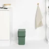 Affaldsspand m/låg sort.kon. 12 ltr
