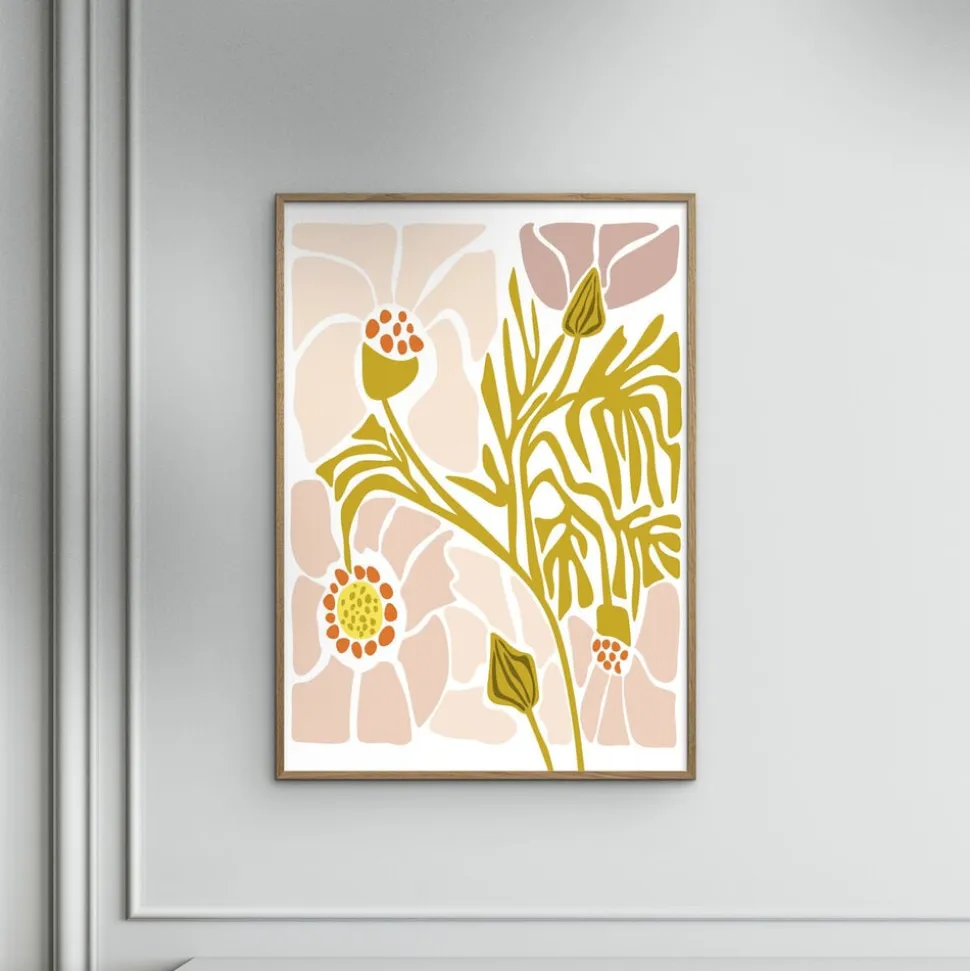 Affordable Art Prints x Annick - Soft Pink Flower