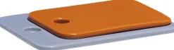 Amare Smørplatter Lyseblå/Orange sæt af 2