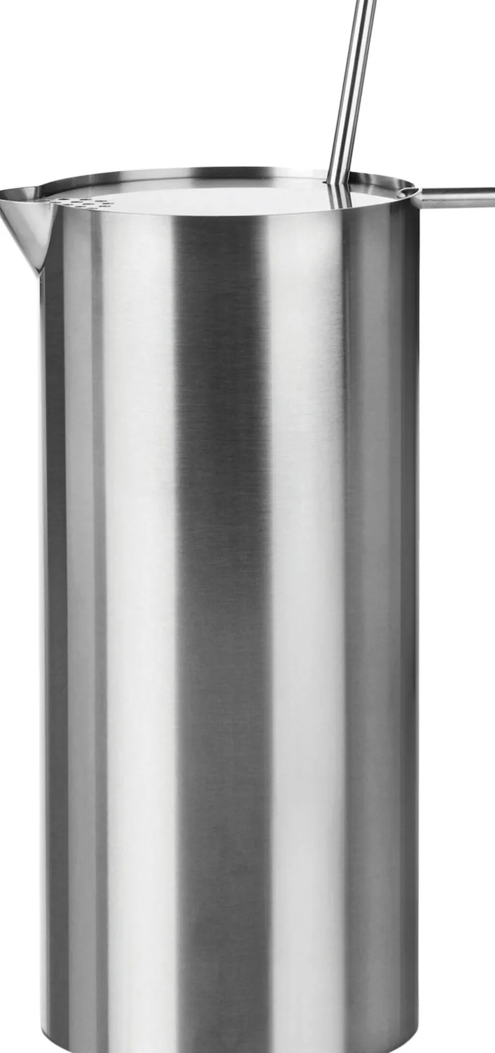 Arne Jacobsen martini mixer med mixer ske 1 l, steel