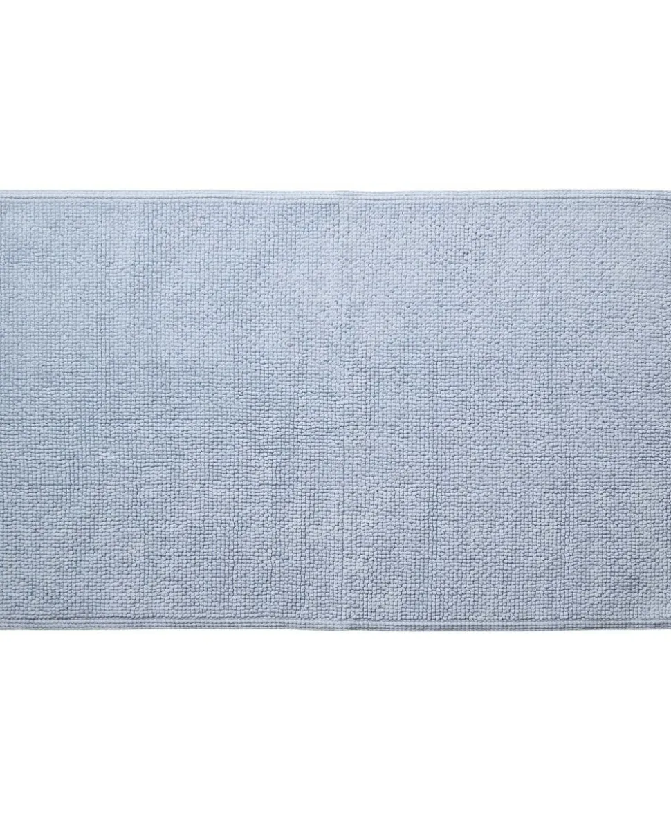 Bathmat stonewashed 50x80 heather GOTS