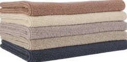 Bathmat stonewashed 60x90 mocha mousse GOTS