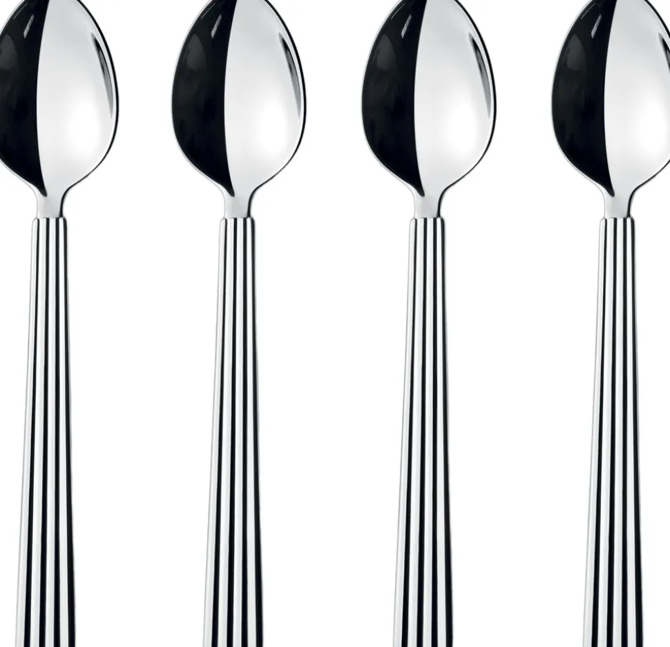 BERNADOTTE TEA/COFFEE SPOON GIFTBOX SS 4 PCS
