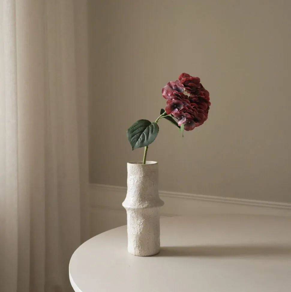 Burgundy Hydrangea Flower