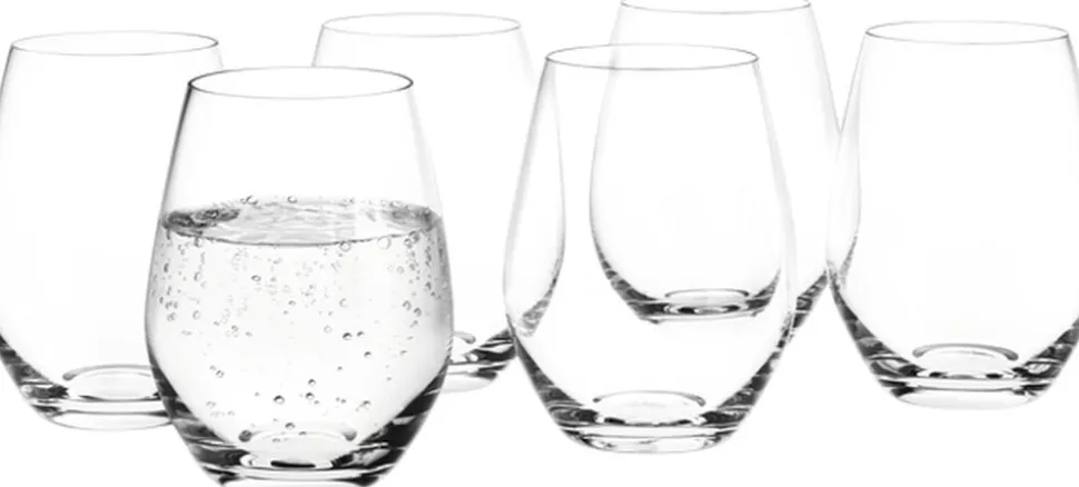 Cabernet Vandglas klar 25 cl 6 stk.