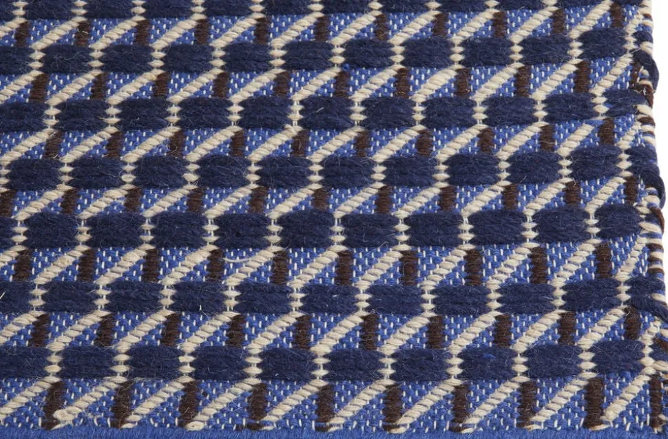 Channel Rug-50 x 80-Blue, white