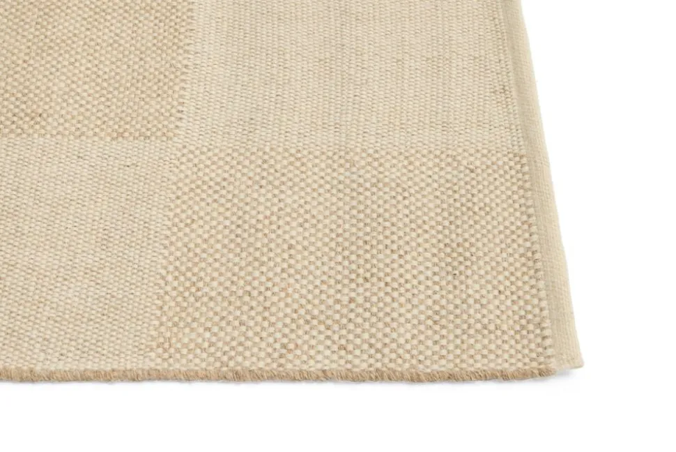 Check Rug-W140 x L200-Sand S check