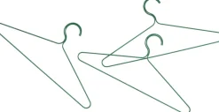 Colour Hanger-Set of 3-Jungle green