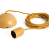 Common Pendant Cord set - Amber Yellow