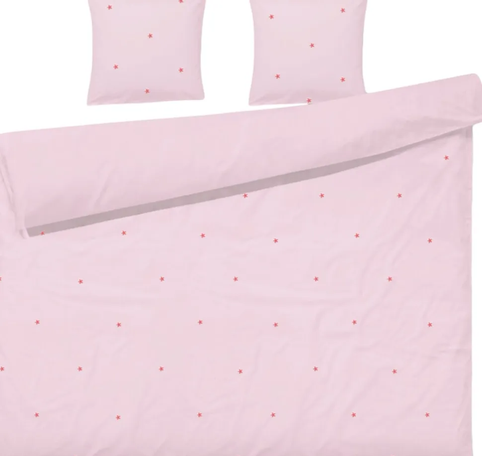 Daisy Sengetøj 200x220 cm pink/rød DK