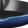 Dyb Stegepande i støbejern 26cm Azure Blue