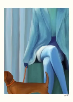 Estelle Graf - Blue coat