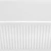 Fad dybt Plissé 35 x 19 x 6 cm Hvid