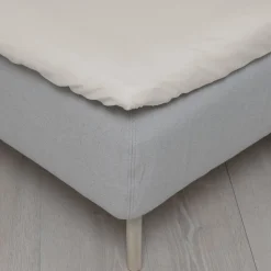 Flonel formsyet lagen, creme