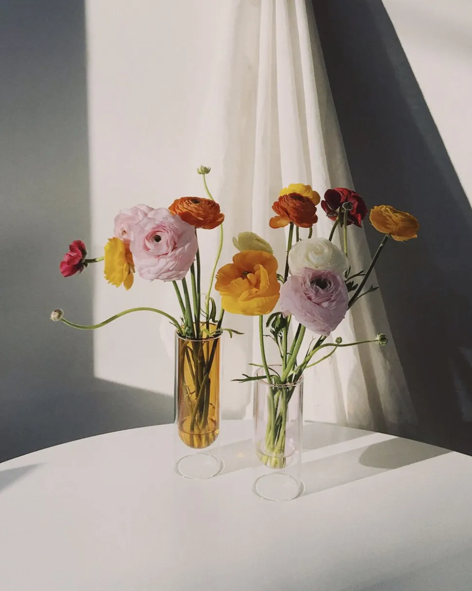 FLOWER TUBE, TALL TUBE, YELLOW, 65200Y