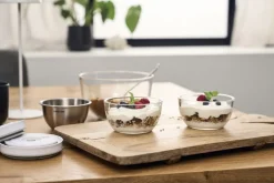 Fresh & Save BOWLS Vakuumskål S / 12 cm, Glas, Gennemsigtig