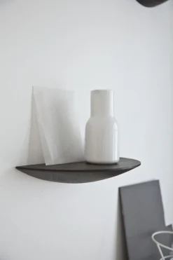 Gridy Fungi Shelf, Medium, Black Oa