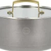 Gryde med låg Durance 2,9 liter 20 cm Rustfrit stål