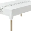 Hammershøi Christmas Dug 150x370 cm hvid m. deko