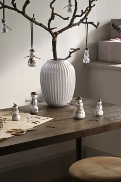 Hammershøi Christmas Snedreng H9 hvid m. deko