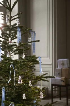 Hammershøi Christmas Snekone H11 hvid m. deko