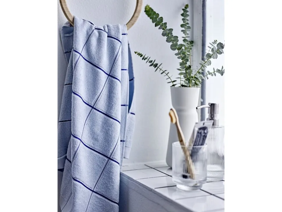 Håndklæde 50x100 Vista Linen blue