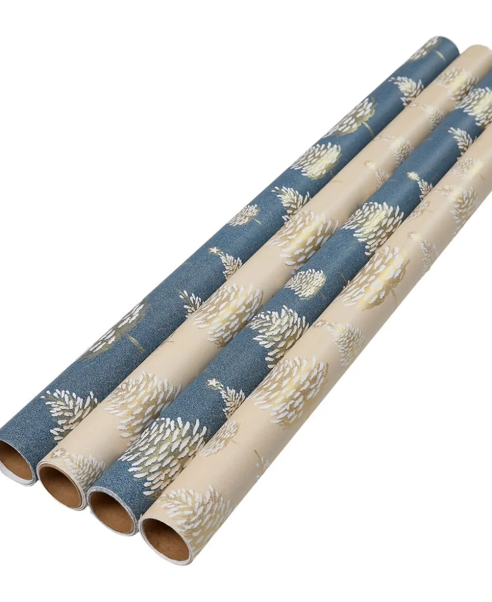 Julegavepapir samppak 4x70x300cm