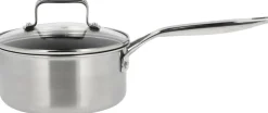 Kasserolle med glaslåg 79NORD Hybrid 16 cm Stål