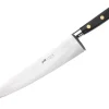 Kokkekniv Ideal 25 cm Stål/Sort
