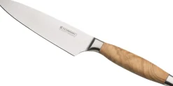 Kokkekniv m/ oliventræsskaft 15cm