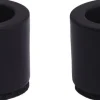 Light Candle holder taper, Matte black, 2-pack, 3,25x2,32 cm