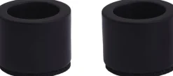 Light Candle holder taper, Matte black, 2-pack, 3,25x2,32 cm