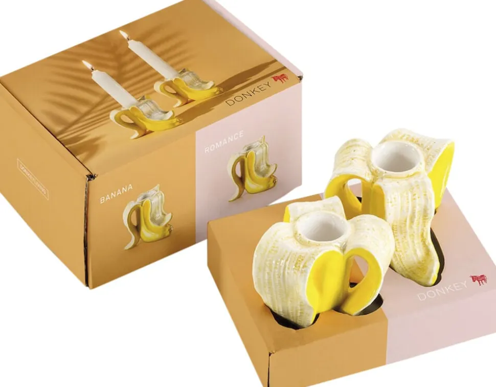 Lysestage - Banana Romance (2 stk. )
