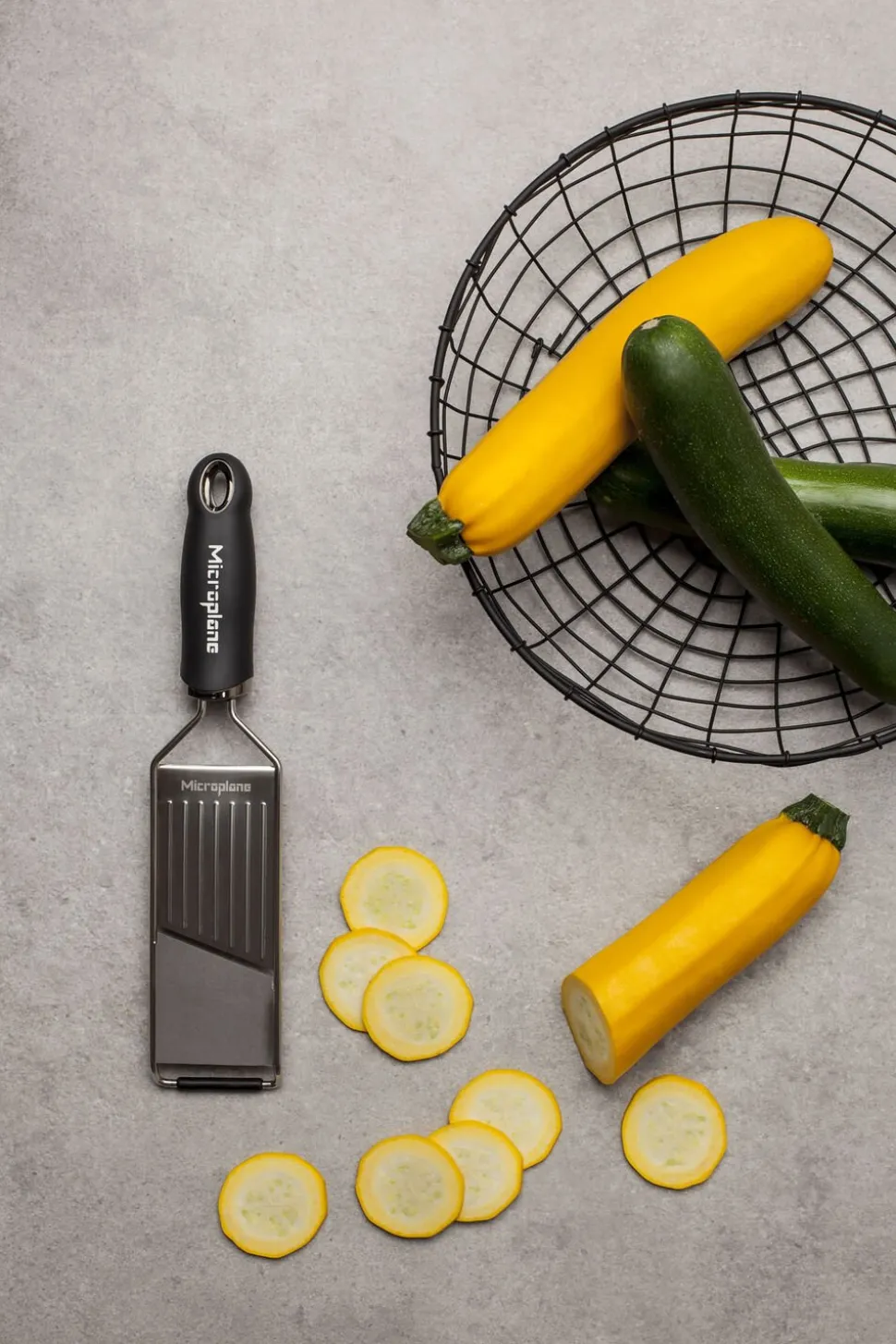 Microplane Gourmet slicer m. 2 mm fast skær