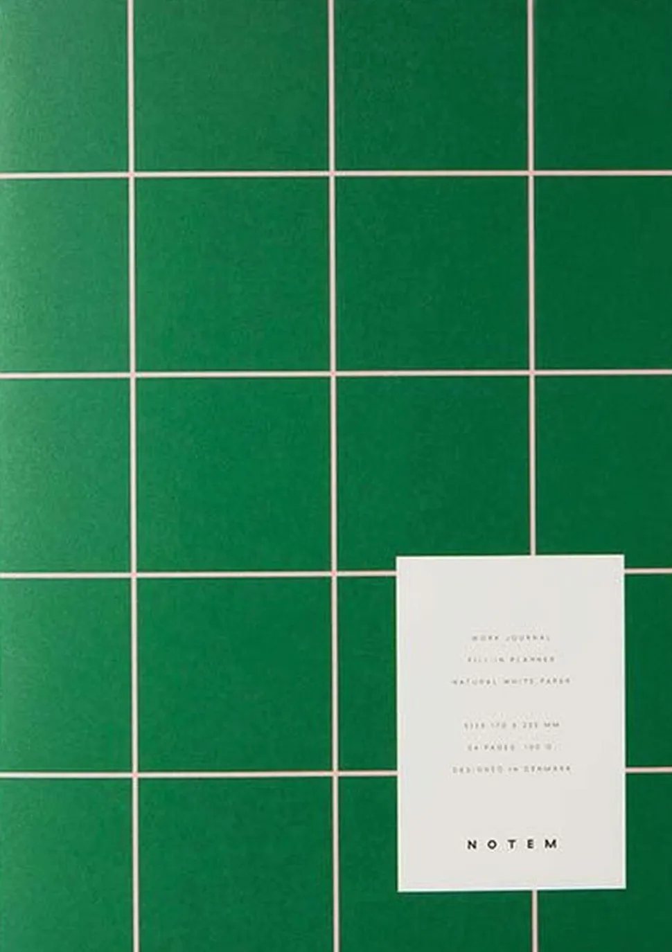 MILO Work Journal, Green & Rose