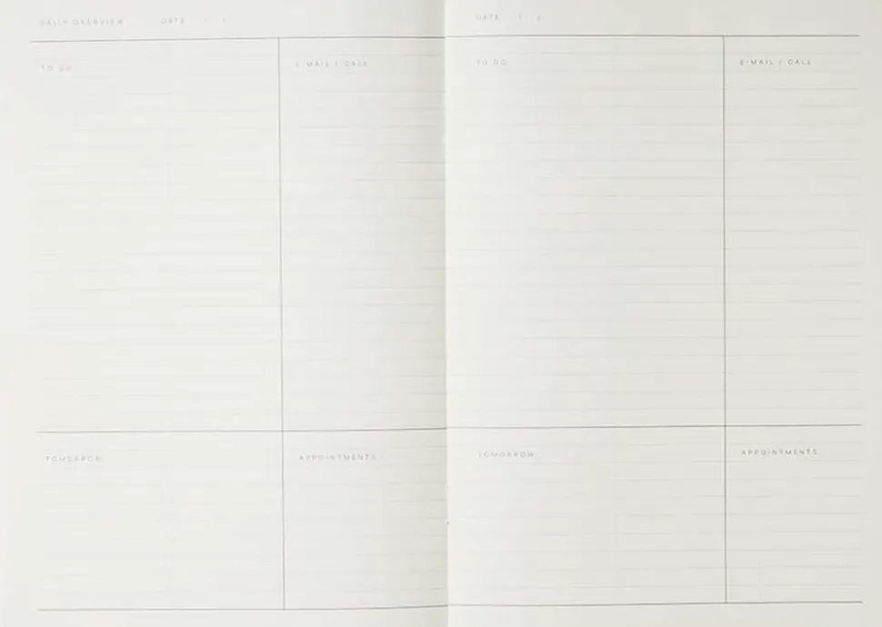 MILO Work Journal, Green & Rose