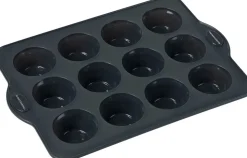 Muffinform 12 stk. Grå Silikone