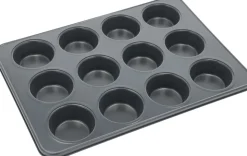 Muffinform til 12 stk. Latte Stål