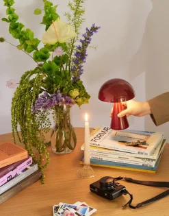 Mush Portable Lamp Red