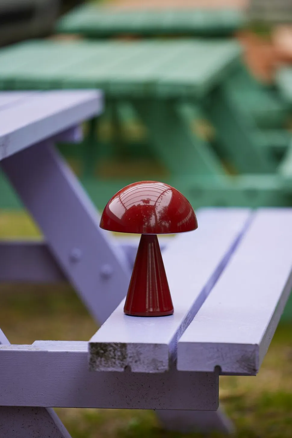 Mush Portable Lamp Red