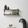 Nivo hylde F sort ask/ sort