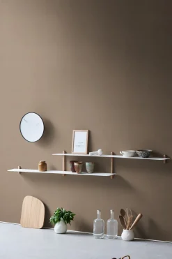 Nivo hylde H lys eg/hvid