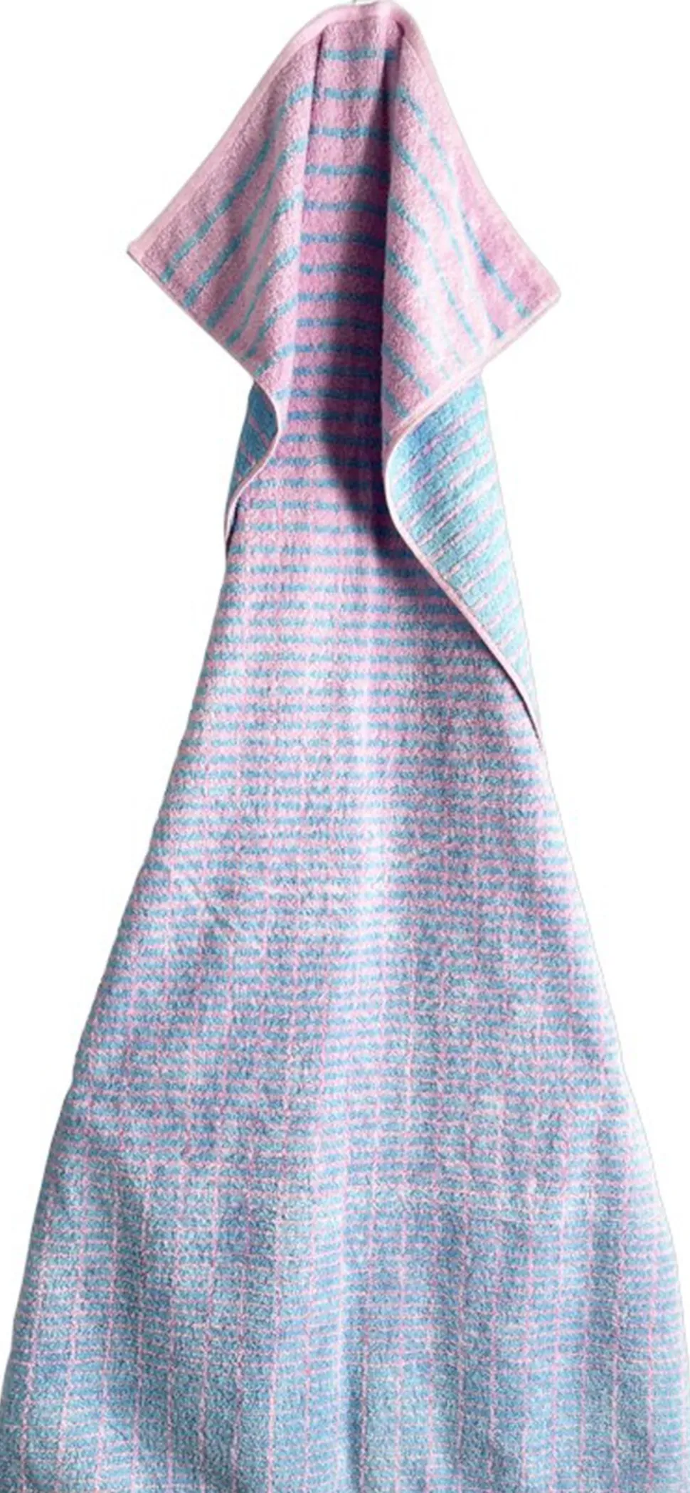 Nuance Håndklæde 50x100 cm lys blå/rosa