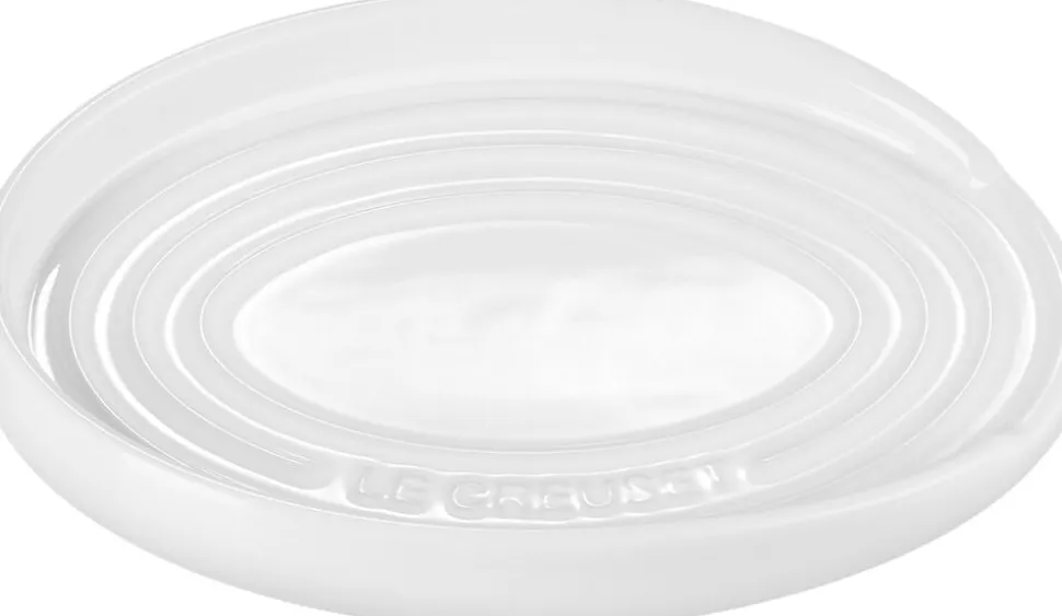 Oval grydeskeholder 15cm White