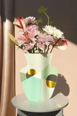 PAPER VASE SIENA MINT