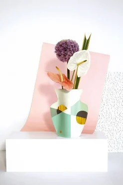 PAPER VASE SIENA MINT