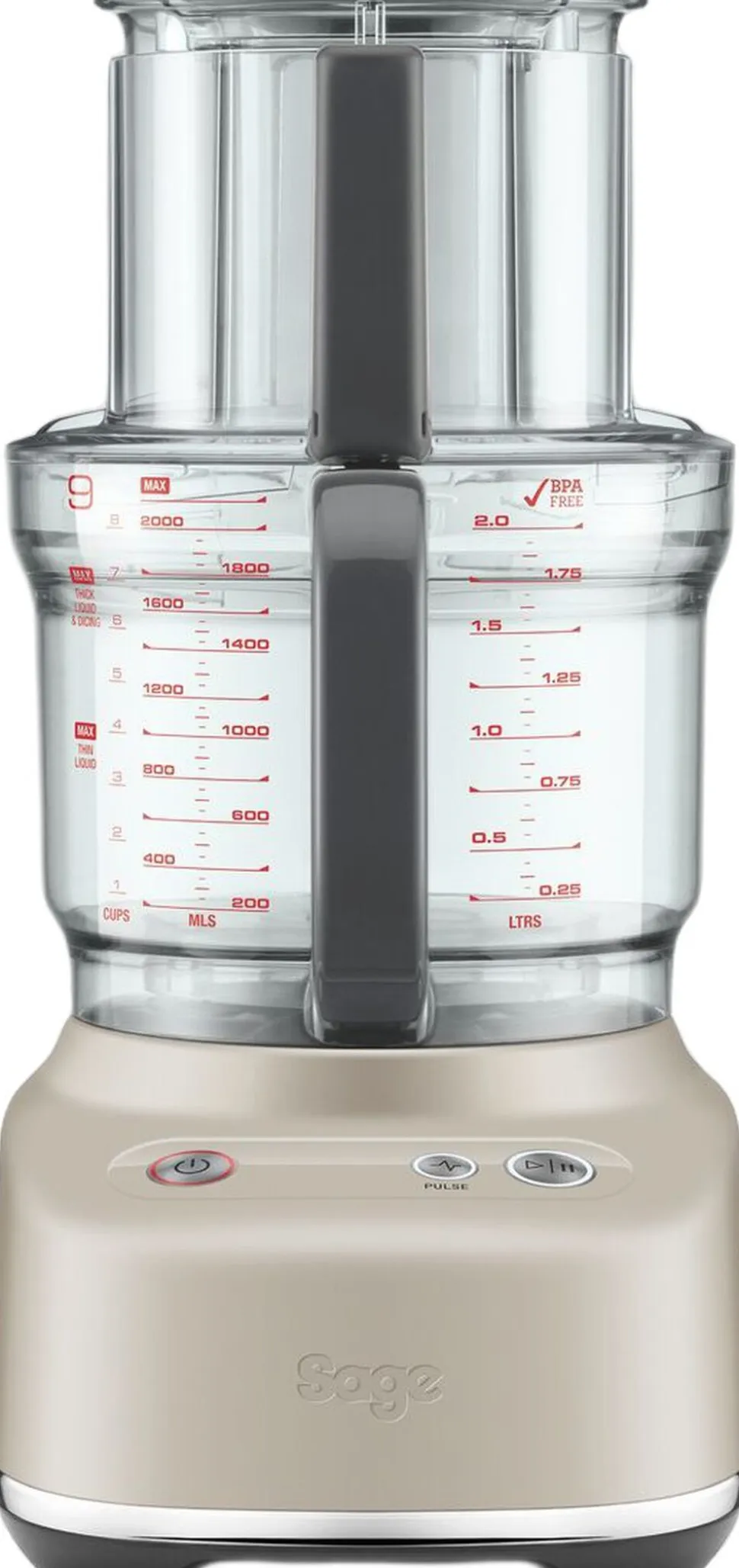 Sage SFP638ALM Paradice 9 Food processor Almond Nougat