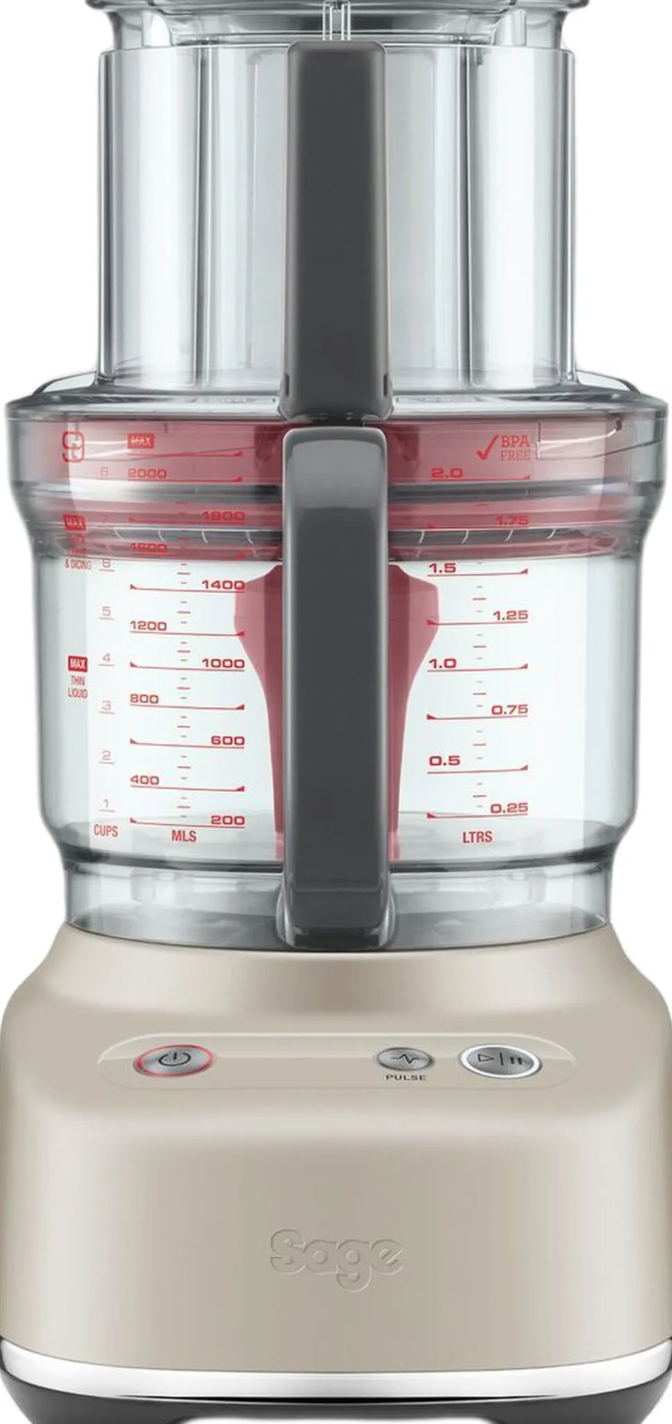 Sage SFP638ALM Paradice 9 Food processor Almond Nougat