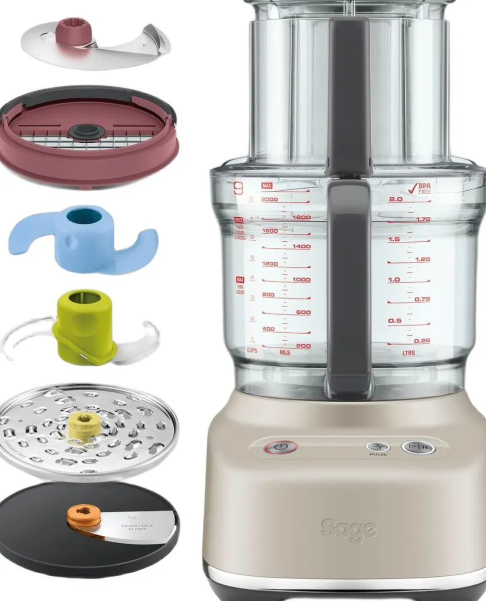 Sage SFP638ALM Paradice 9 Food processor Almond Nougat
